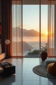 living room ideas, glam decor