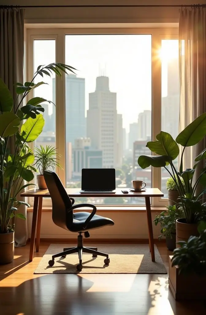 home office, workspace