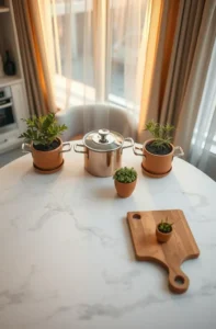 kitchen accessories, chic look