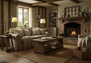 farmhouse living room