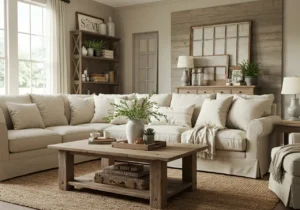 farmhouse living room