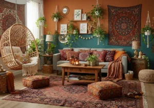 bohemian living room