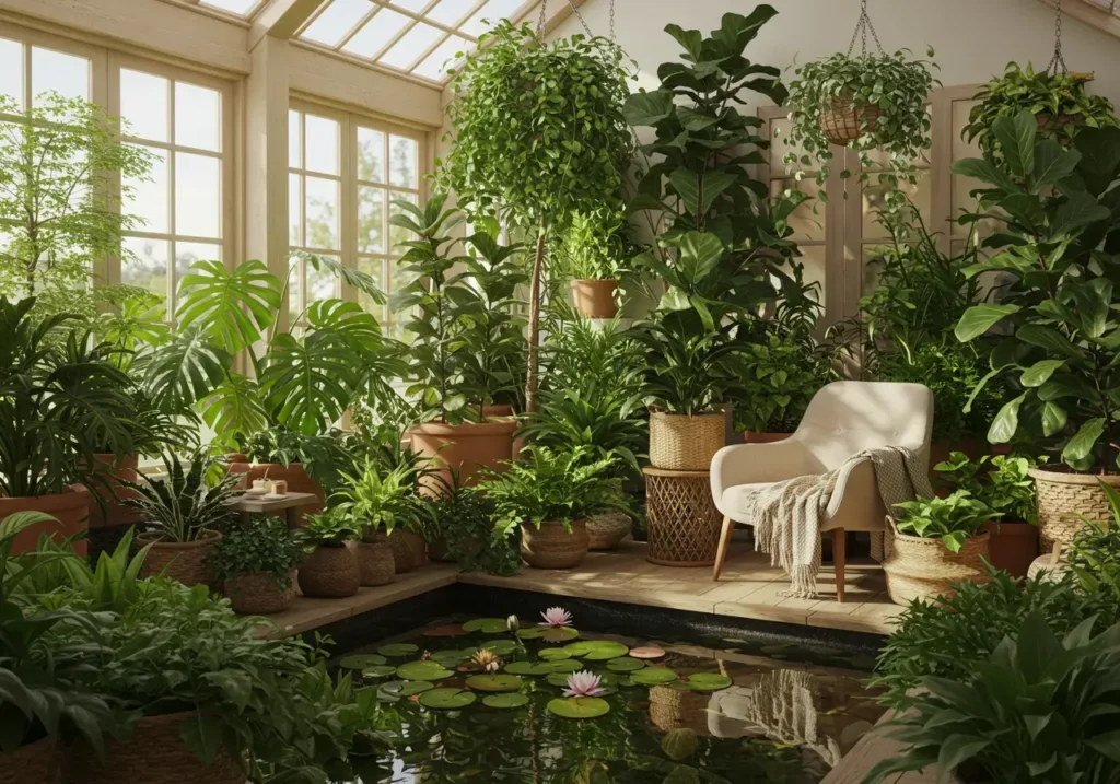 Botanical Garden, Lush Greenery