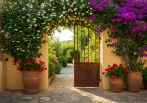 Mediterranean garden