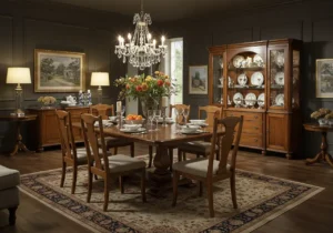traditional dining room
