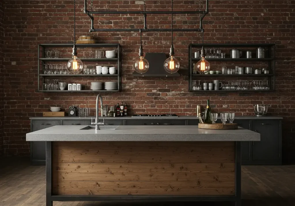industrial kitchen ideas, modern kitchen