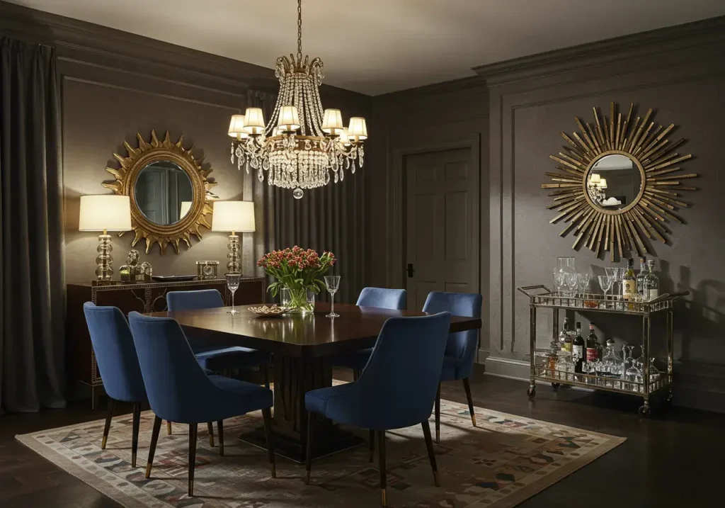 Art Deco dining room