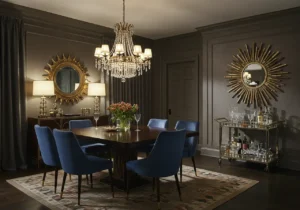 Art Deco dining room