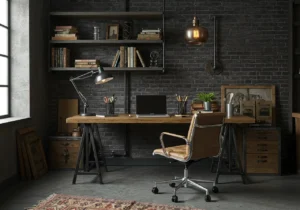 Industrial Home Office, Industrial Style