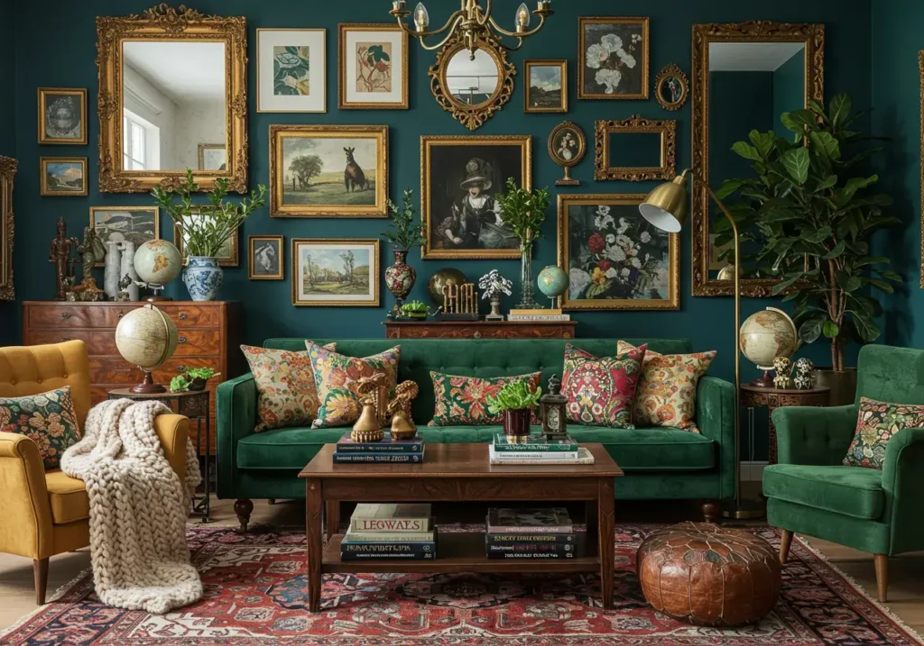 Maximalist Living Room Ideas, Maximalist Living Room