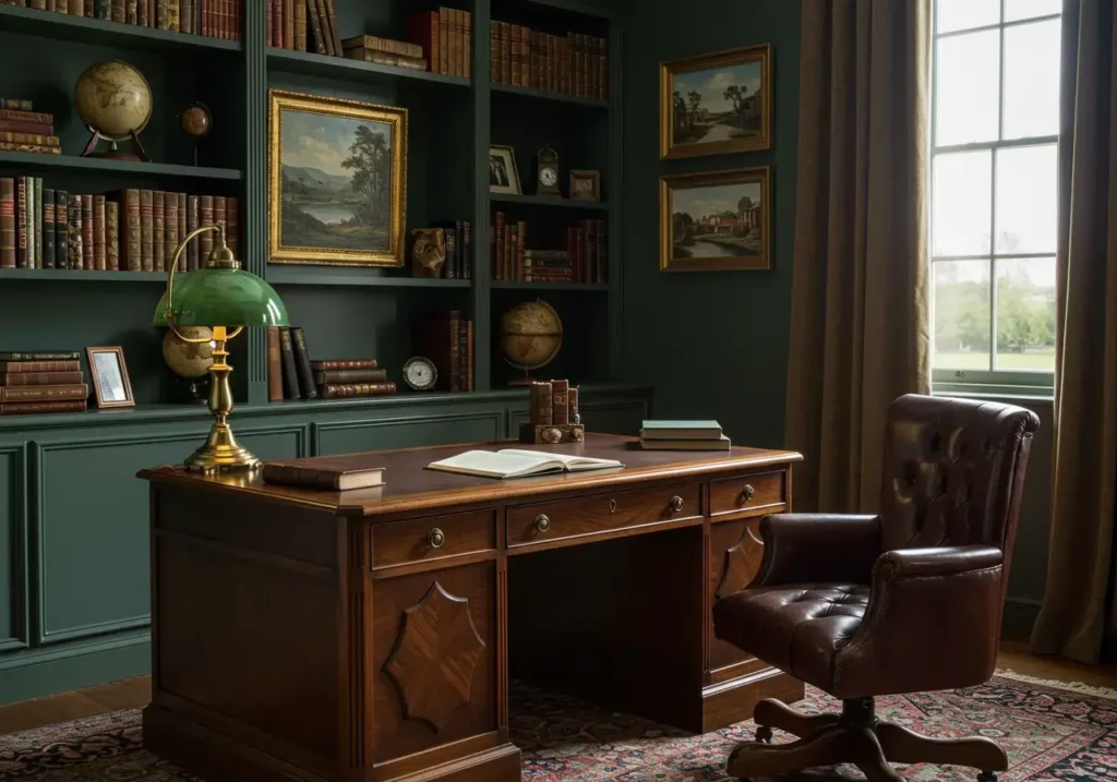 Traditional Home Office, Classic Productivity