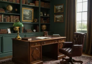 Traditional Home Office, Classic Productivity